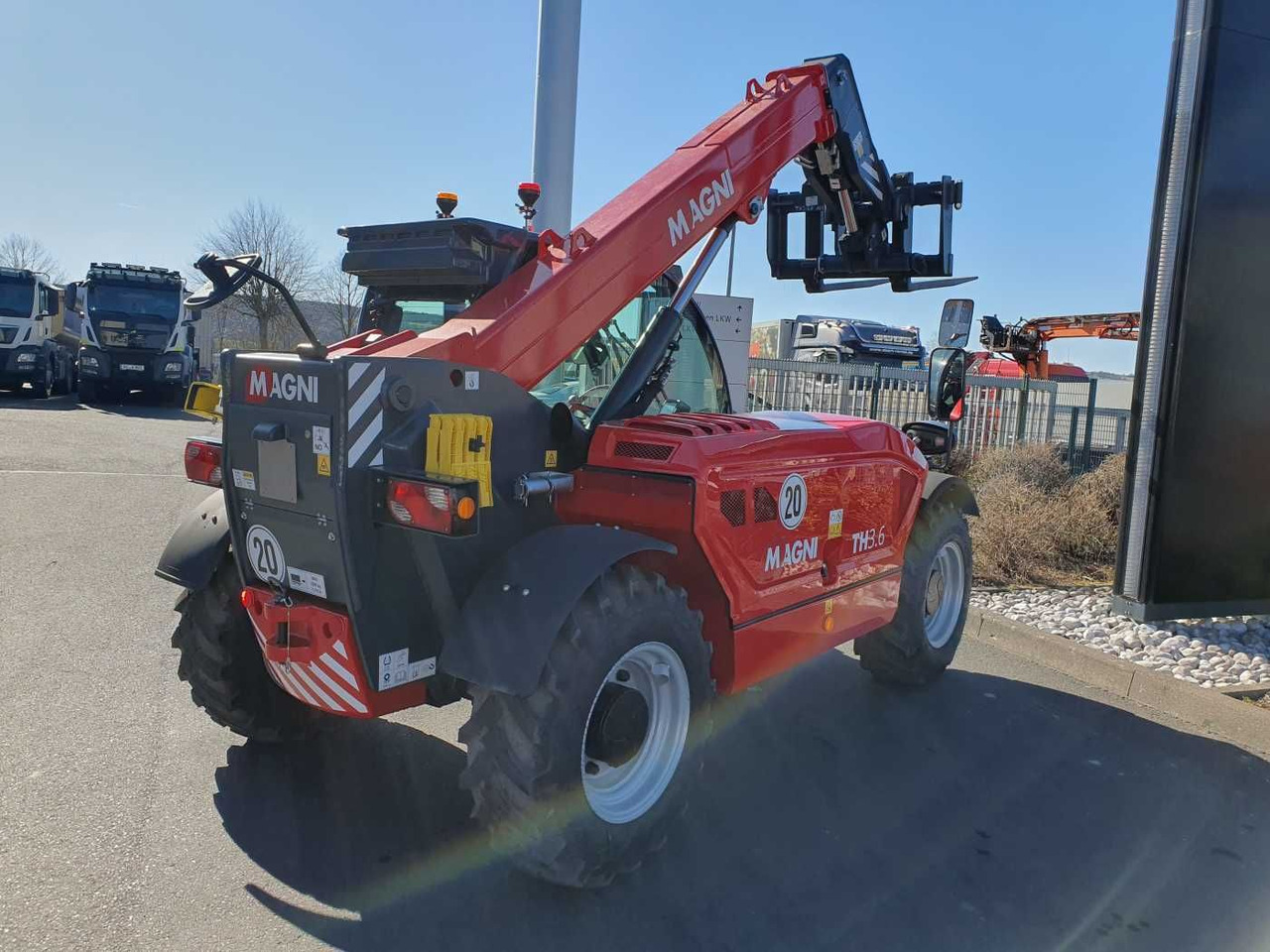 Cargadora de ruedas Magni TH 3.6-D5/D / 3to - 5,8m / 75PS: foto 6