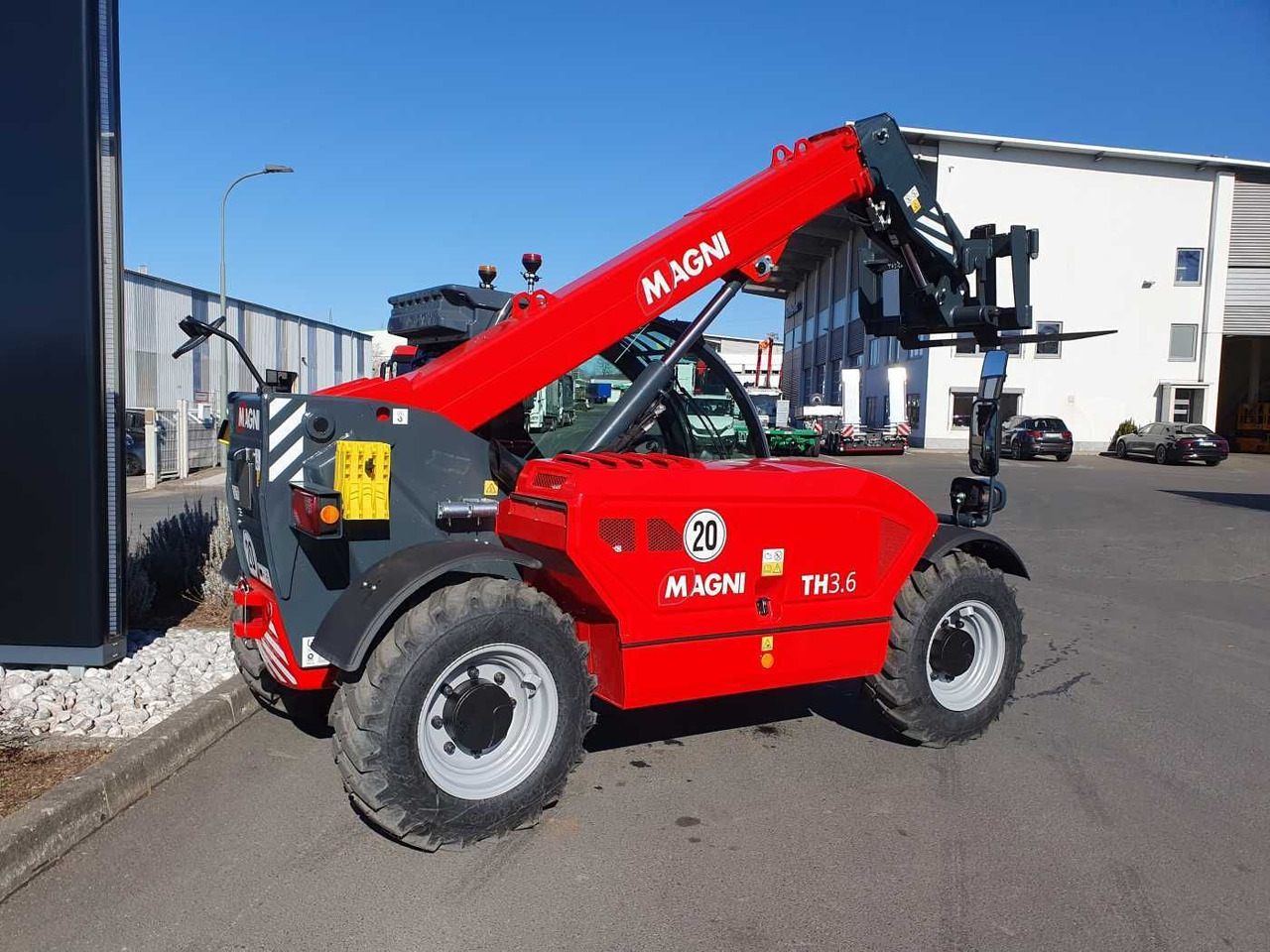 Cargadora de ruedas Magni TH 3.6-D5/D / 3to - 5,8m / 75PS: foto 8