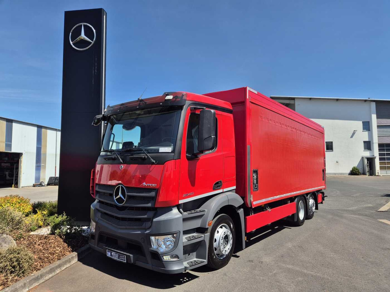 Mercedes-Benz Antos 2540 LnR 6x2 LBW Schiebeplanen AHK - Camión lona: foto 1 Mercedes-Benz Antos 2540 LnR 6x2 LBW Schiebeplanen AHK - Camión lona: foto 1
