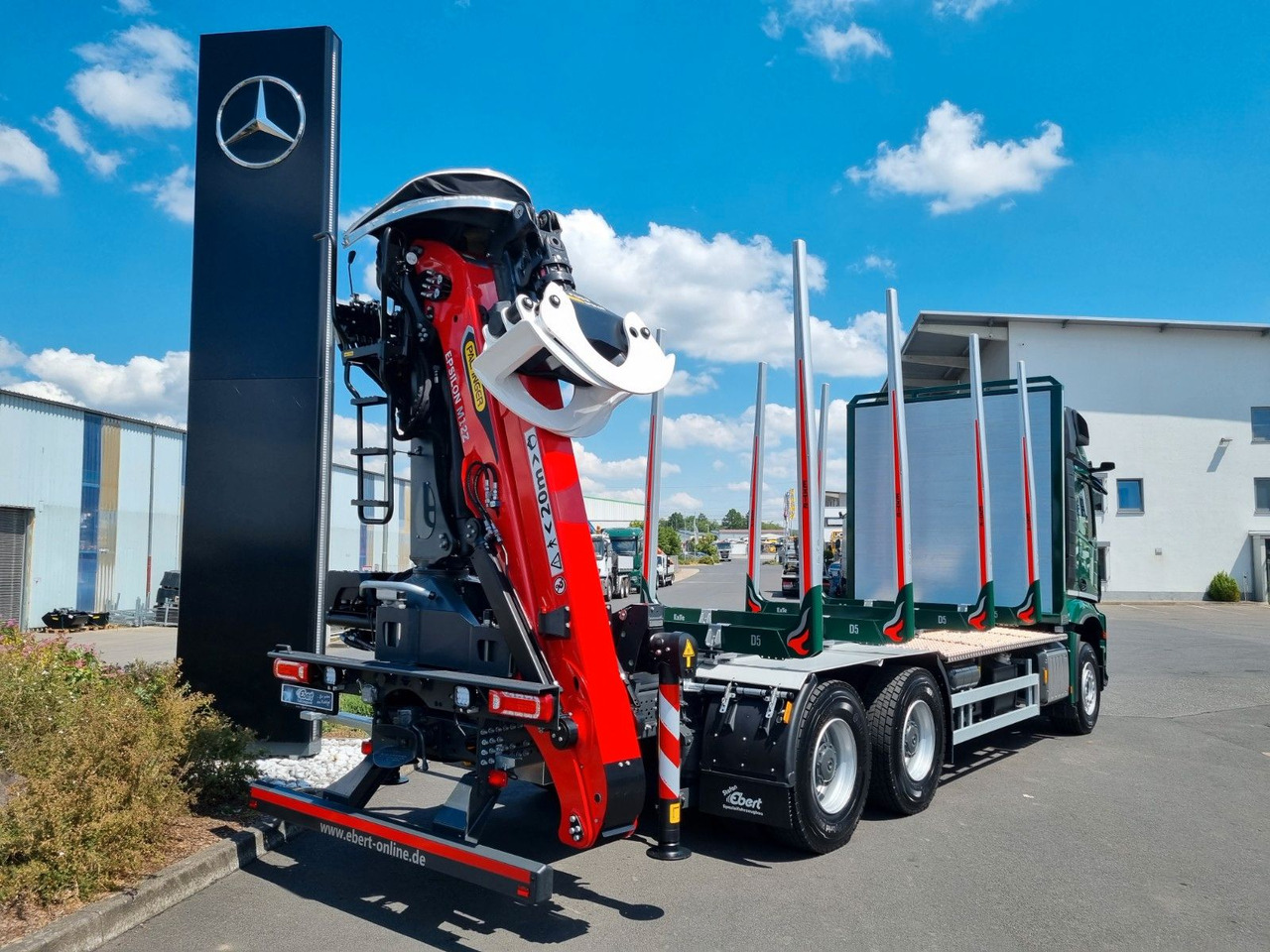 Arrendamiento de  Mercedes-Benz Arocs 2651L 6x4 Palfinger-EPSILON Y Crane M12Z91 Mercedes-Benz Arocs 2651L 6x4 Palfinger-EPSILON Y Crane M12Z91: foto 11