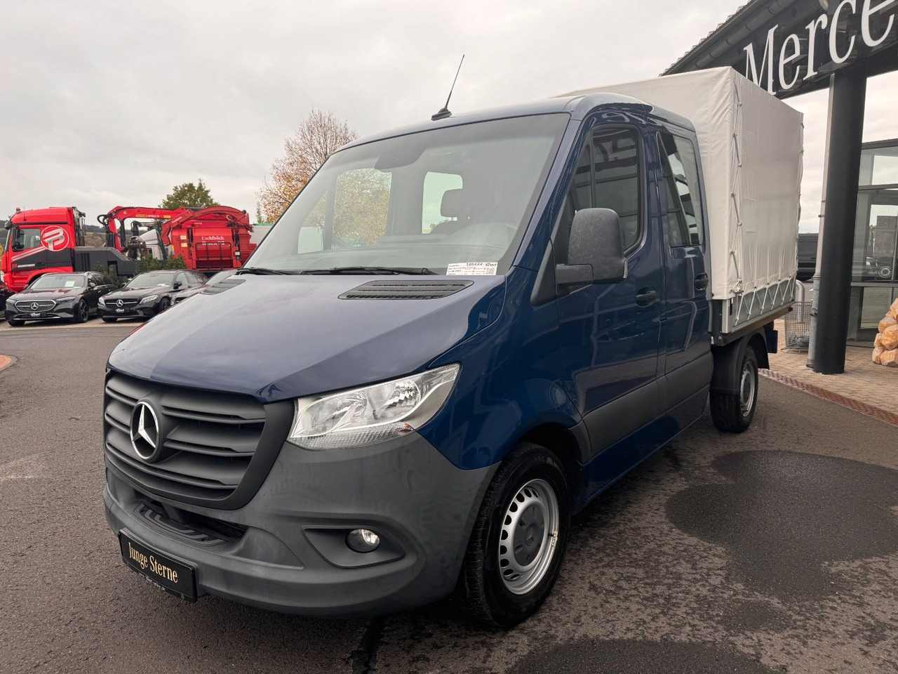 Mercedes-Benz Sprinter 215 CDI DoKa 9G Klima AHK SHZ - Furgoneta con lona, Furgoneta combi: foto 3 Mercedes-Benz Sprinter 215 CDI DoKa 9G Klima AHK SHZ - Furgoneta con lona, Furgoneta combi: foto 3