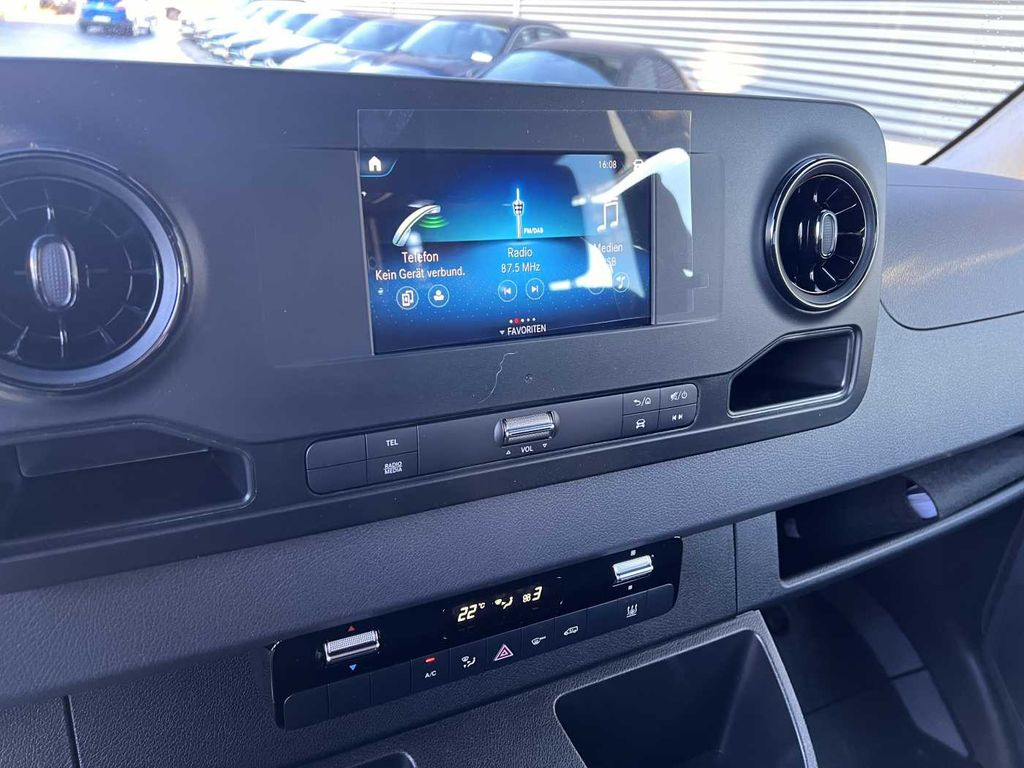 Furgoneta caja abierta, Furgoneta combi Mercedes-Benz Sprinter 317 CDI DoKa 4325 Klima MBUX Stdheiz: foto 9