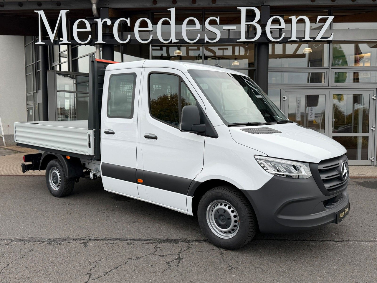 Mercedes-Benz Sprinter 319 CDI 3665 DoKa AHK Klima LED - Furgoneta con lona, Furgoneta combi: foto 1 Mercedes-Benz Sprinter 319 CDI 3665 DoKa AHK Klima LED - Furgoneta con lona, Furgoneta combi: foto 1