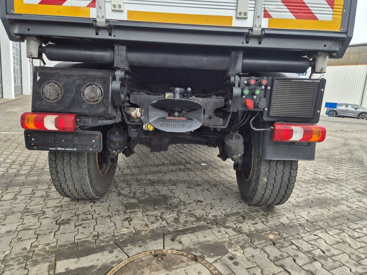 Camión volquete nuevo Mercedes-Benz Unimog U423 4x4 Hydrostat Zapfwelle: foto 9