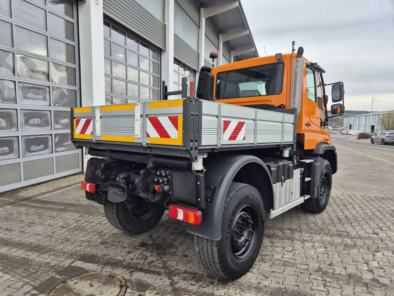 Camión volquete nuevo Mercedes-Benz Unimog U423 4x4 Hydrostat Zapfwelle: foto 10