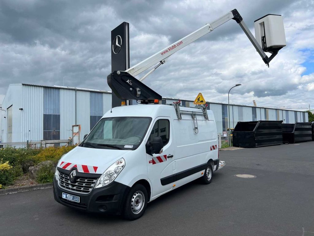 Renault Master 2.3 dCi / KLUBB K32, 12,5m - Camión con plataforma elevadora, Furgoneta: foto 1 Renault Master 2.3 dCi / KLUBB K32, 12,5m - Camión con plataforma elevadora, Furgoneta: foto 1
