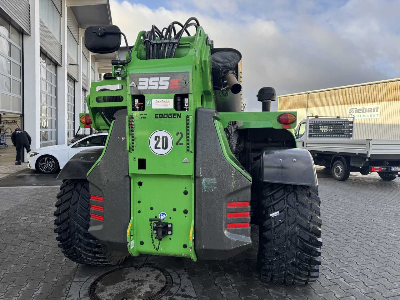 Sennebogen 355 E / Greifschaufel / nur 2.260h! - Manipulador telescópico: foto 4 Sennebogen 355 E / Greifschaufel / nur 2.260h! - Manipulador telescópico: foto 4