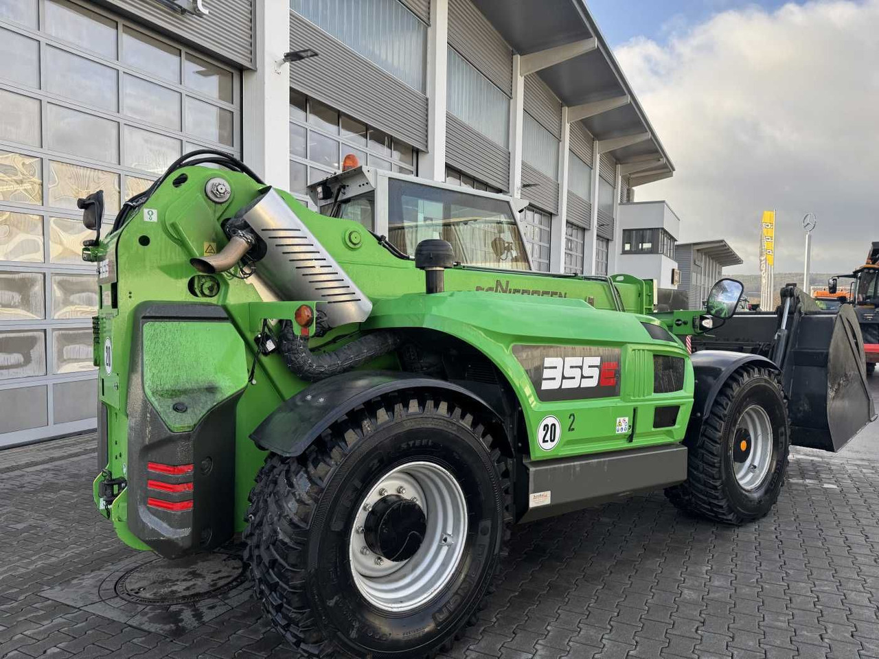 Sennebogen 355 E / Greifschaufel / nur 2.260h! - Manipulador telescópico: foto 3 Sennebogen 355 E / Greifschaufel / nur 2.260h! - Manipulador telescópico: foto 3