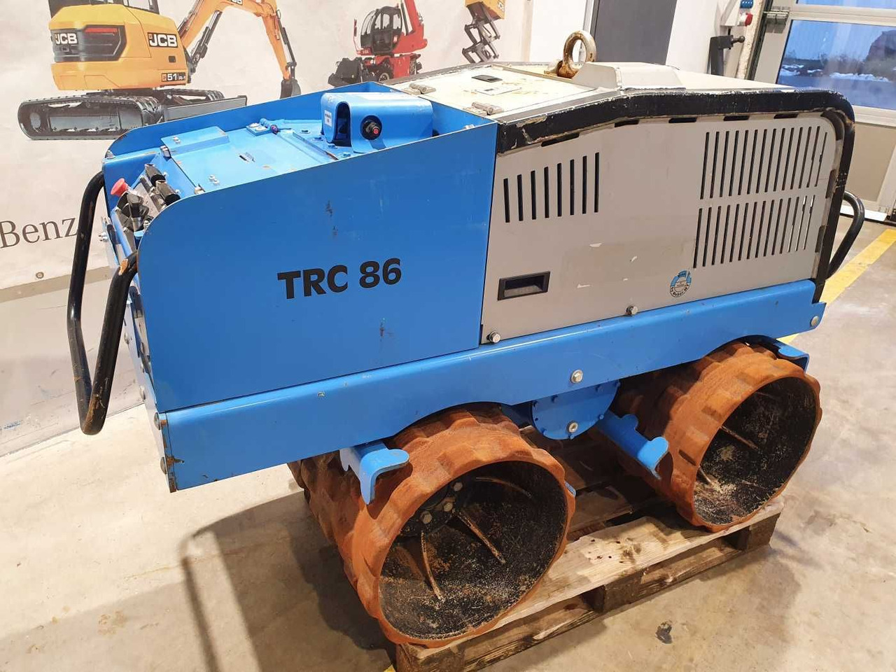 Mini compactadora Weber TRC 86 Grabenwalze / 2020 / Funk / nur 112h: foto 9 Mini compactadora Weber TRC 86 Grabenwalze / 2020 / Funk / nur 112h: foto 9
