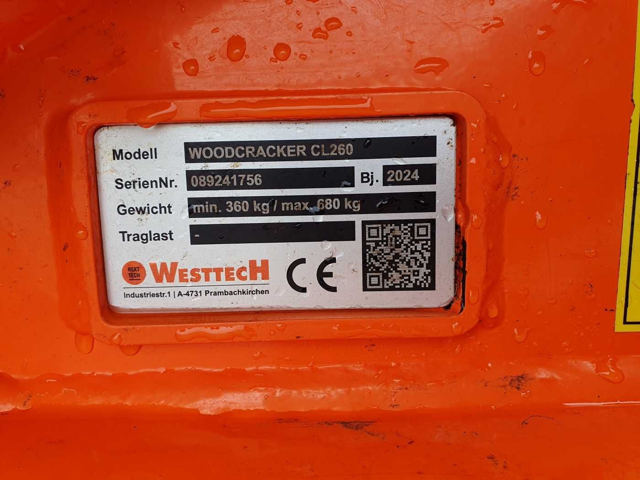 Arrendamiento de  Westtech CL260 Fällgreifer Likufix SW33 2024 Westtech CL260 Fällgreifer Likufix SW33 2024: foto 13