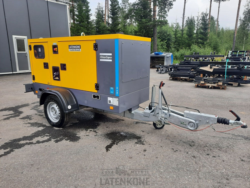 Atlas Copco QES 30 50 Hz Generaattori vetovarustuksella ID 4349 - Generador industriale: foto 2 Atlas Copco QES 30 50 Hz Generaattori vetovarustuksella ID 4349 - Generador industriale: foto 2