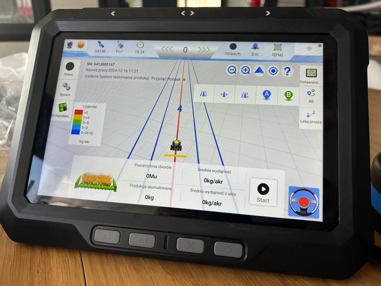 DOKEN AF305 ? Profesjonalna Nawigacja Rolnicza RTK 2,5 cm - Sistema de navegación para Maquinaria agrícola: foto 3 DOKEN AF305 ? Profesjonalna Nawigacja Rolnicza RTK 2,5 cm - Sistema de navegación para Maquinaria agrícola: foto 3