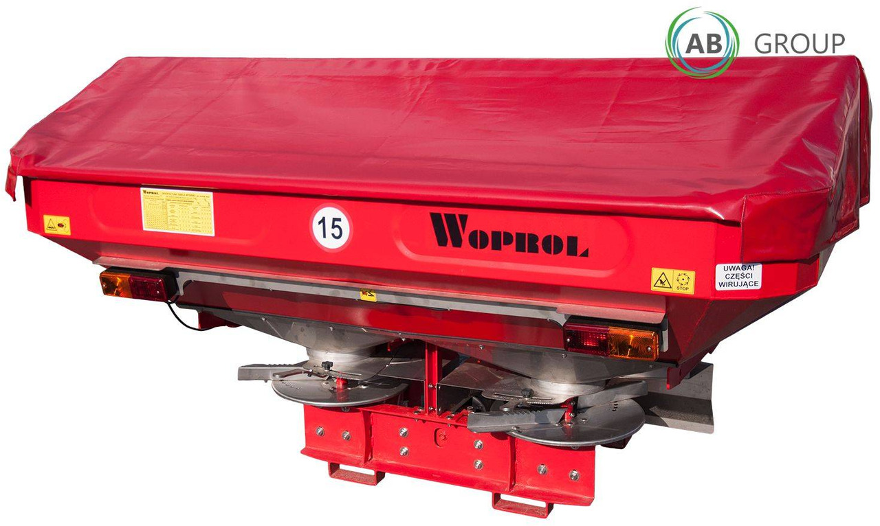 Woprol Fertilizer Spreader JUNIOR II PLUS (800kg, 1200kg, 1600kg) - Esparcidor de fertilizantes: foto 1 Woprol Fertilizer Spreader JUNIOR II PLUS (800kg, 1200kg, 1600kg) - Esparcidor de fertilizantes: foto 1