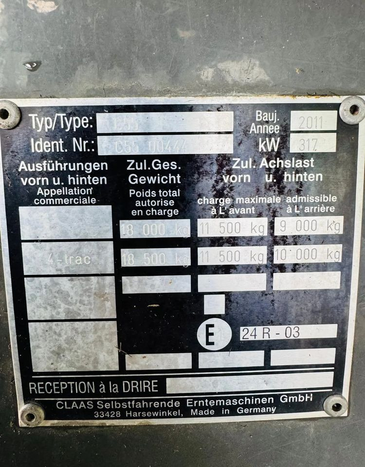 Cosechadora de granos Claas LEXION 750 APS HYBRID: foto 9