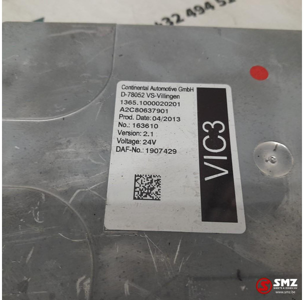 Unidad de control para Camión DAF Occ ECU VIC 3 regeleenheid DAF: foto 7