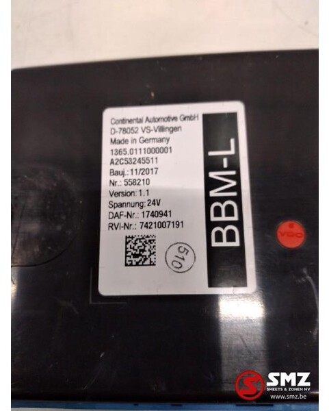 DAF Occ Ecu - DAF XF EURO 6 1740941 BBM MODULE - Unidad de control para Camión: foto 2 DAF Occ Ecu - DAF XF EURO 6 1740941 BBM MODULE - Unidad de control para Camión: foto 2