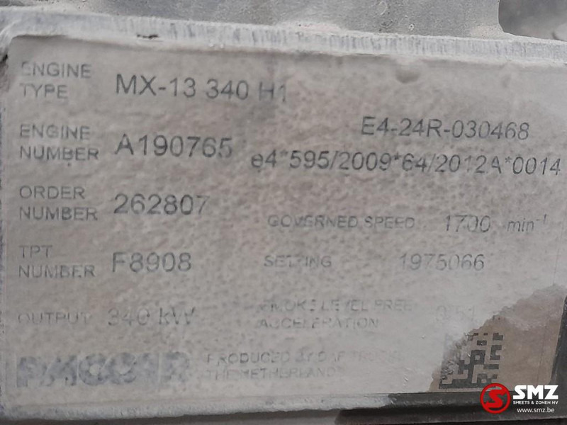 DAF Occ Motor DAF XF106 EURO 6 MX13 340 - Motor para Camión: foto 5 DAF Occ Motor DAF XF106 EURO 6 MX13 340 - Motor para Camión: foto 5
