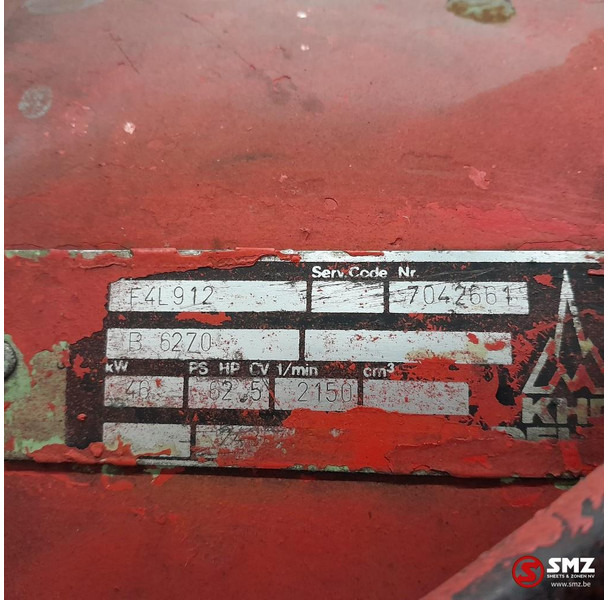 Deutz Occ Motor Deutz F4L912 - Motor para Camión: foto 5 Deutz Occ Motor Deutz F4L912 - Motor para Camión: foto 5