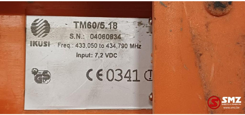 Diversen Occ afstandsbediening autolaadkraan TM60/5.18 Ikus - Brazo: foto 3 Diversen Occ afstandsbediening autolaadkraan TM60/5.18 Ikus - Brazo: foto 3