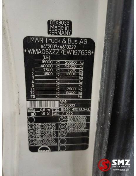 Cabina e interior para Camión MAN Occ cabine MAN TGX EURO 6: foto 8