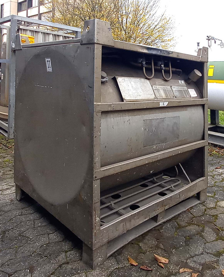 AGA CRYO Gas pallet tank used for oxygen LOX argon LAR nitrogen vessel N2O, CO2, O2, N2 - Contenedor cisterna: foto 3 AGA CRYO Gas pallet tank used for oxygen LOX argon LAR nitrogen vessel N2O, CO2, O2, N2 - Contenedor cisterna: foto 3