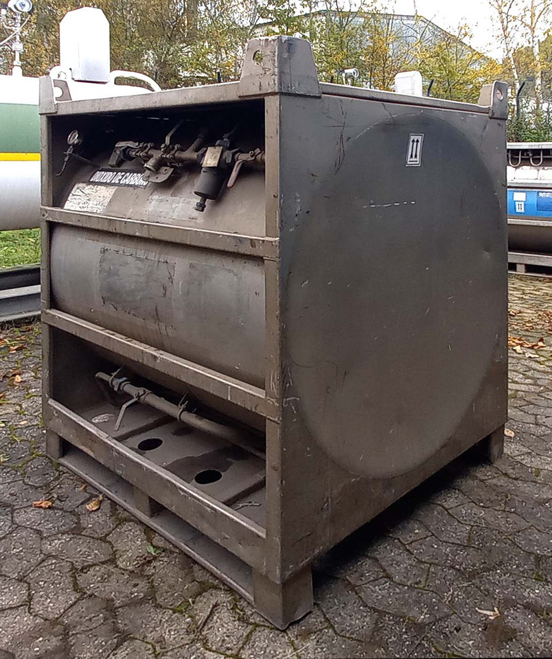AGA CRYO Gas pallet tank used for oxygen LOX argon LAR nitrogen vessel N2O, CO2, O2, N2 - Contenedor cisterna: foto 2 AGA CRYO Gas pallet tank used for oxygen LOX argon LAR nitrogen vessel N2O, CO2, O2, N2 - Contenedor cisterna: foto 2
