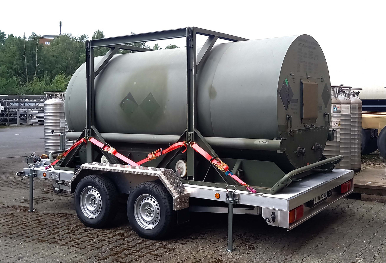 CRYOBASE Gas tank cryogenic trailer used for nitrogen, oxygen, argon - Remolque cisterna: foto 3 CRYOBASE Gas tank cryogenic trailer used for nitrogen, oxygen, argon - Remolque cisterna: foto 3