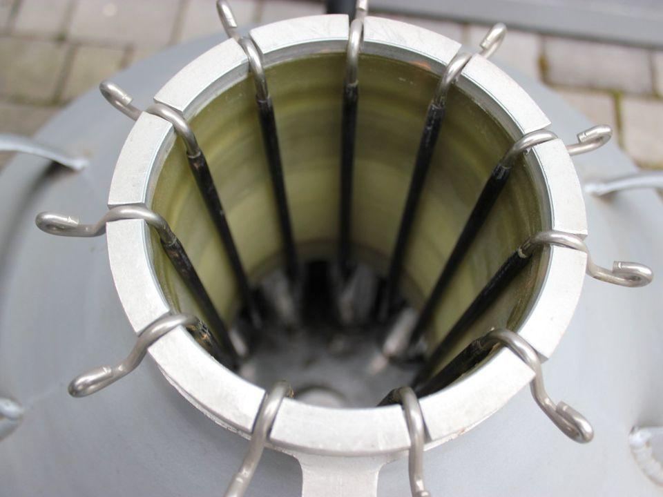 Cryotherm Container 50 L Dewar used for liquid nitrogen - Tanque de almacenamiento: foto 4 Cryotherm Container 50 L Dewar used for liquid nitrogen - Tanque de almacenamiento: foto 4