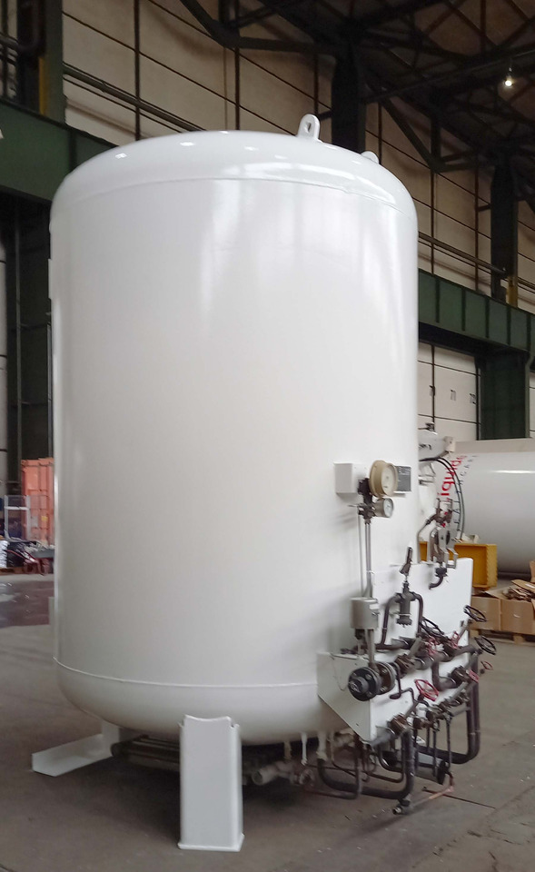 Gas tank cryogenic used for liquid oxygen, argon, nitrogen, carbon dioxide, CO2, LNG, ethylene. - Tanque de almacenamiento: foto 4 Gas tank cryogenic used for liquid oxygen, argon, nitrogen, carbon dioxide, CO2, LNG, ethylene. - Tanque de almacenamiento: foto 4