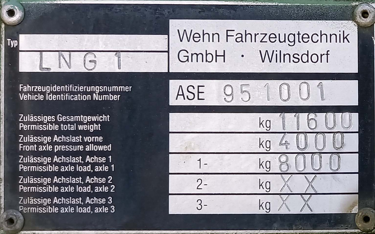 Semirremolque cisterna Messer Griesheim Gas tank semi-trailer used for LNG/CNG mobile filling station Methan Gas Cryogenic: foto 24