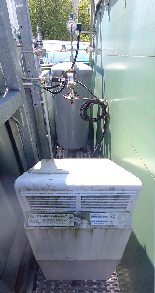 Semirremolque cisterna Messer Griesheim Gas tank semi-trailer used for LNG/CNG mobile filling station Methan Gas Cryogenic: foto 11