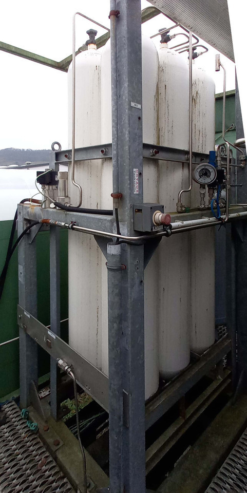 Semirremolque cisterna Messer Griesheim Gas tank semi-trailer used for LNG/CNG mobile filling station Methan Gas Cryogenic: foto 10