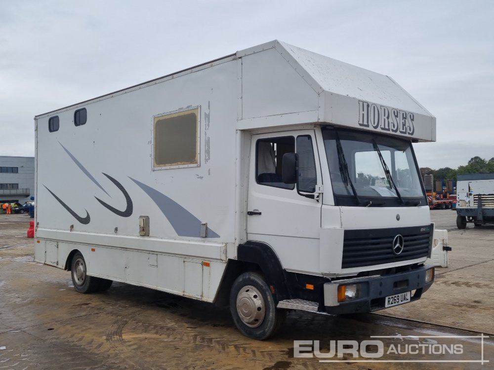 Camión para caballos 1998 Mercedes 814: foto 7