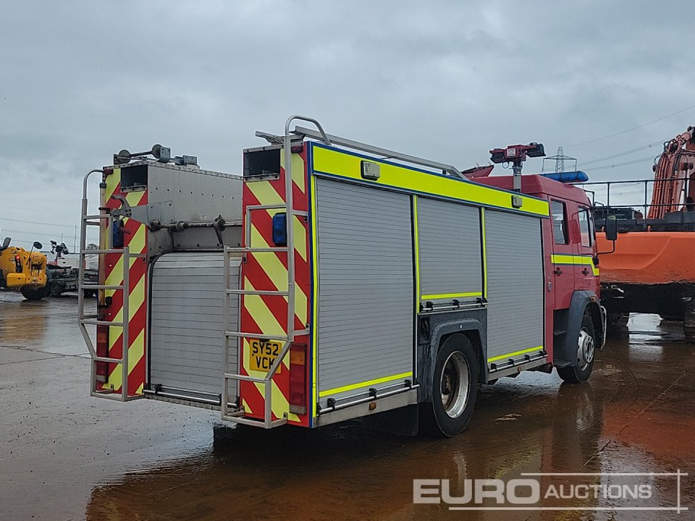 2002 MAN 4x2 Fire Engine, Automatic Gearbox (Reg. Docs. Available) - Camión de bomberos: foto 5 2002 MAN 4x2 Fire Engine, Automatic Gearbox (Reg. Docs. Available) - Camión de bomberos: foto 5