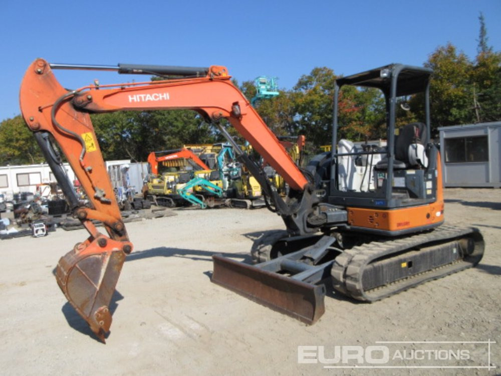 2013 Hitachi ZX40U-5A Rubber Tracks, Blade, Offset, Piped - Miniexcavadora: foto 4 2013 Hitachi ZX40U-5A Rubber Tracks, Blade, Offset, Piped - Miniexcavadora: foto 4