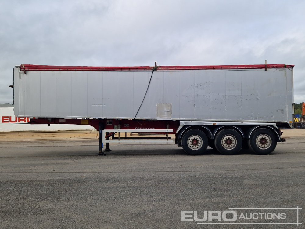 2014 Fruehauf Tri Axle Plankside Bulk Tipping Trailer - Semirremolque volquete: foto 2 2014 Fruehauf Tri Axle Plankside Bulk Tipping Trailer - Semirremolque volquete: foto 2