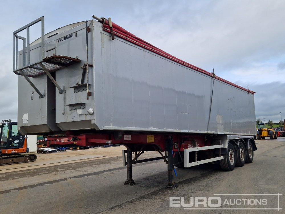 2014 Fruehauf Tri Axle Plankside Bulk Tipping Trailer - Semirremolque volquete: foto 1 2014 Fruehauf Tri Axle Plankside Bulk Tipping Trailer - Semirremolque volquete: foto 1