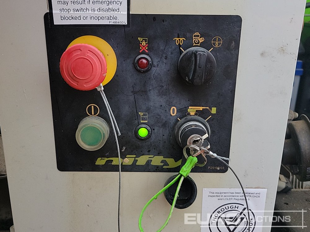 Plataforma elevadora 2014 Niftylift HR15NE: foto 33 Plataforma elevadora 2014 Niftylift HR15NE: foto 33