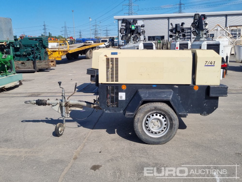 2015 Doosan 741 - Compresor de aire: foto 2 2015 Doosan 741 - Compresor de aire: foto 2