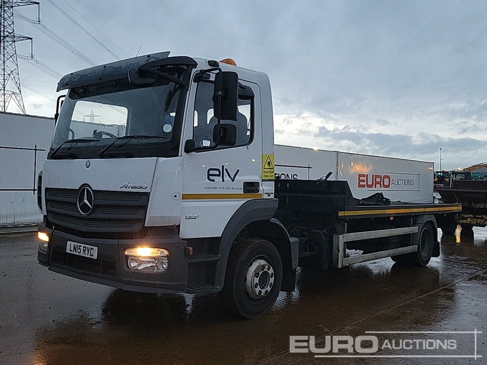 2015 Mercedes Atego 1221 - Camión caja abierta: foto 1 2015 Mercedes Atego 1221 - Camión caja abierta: foto 1
