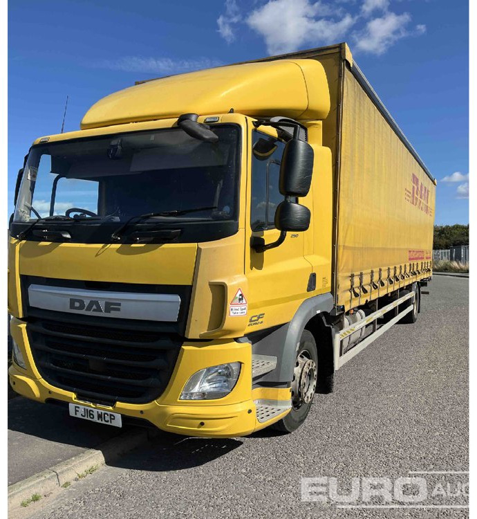 2016 DAF CF250 - Camión lona: foto 1 2016 DAF CF250 - Camión lona: foto 1