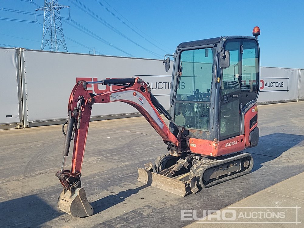 2016 Kubota KX016-4 - Miniexcavadora: foto 1 2016 Kubota KX016-4 - Miniexcavadora: foto 1