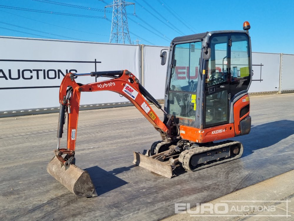 2016 Kubota KX016-4 - Miniexcavadora: foto 1 2016 Kubota KX016-4 - Miniexcavadora: foto 1