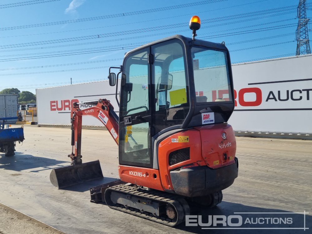 2016 Kubota KX016-4 - Miniexcavadora: foto 3 2016 Kubota KX016-4 - Miniexcavadora: foto 3
