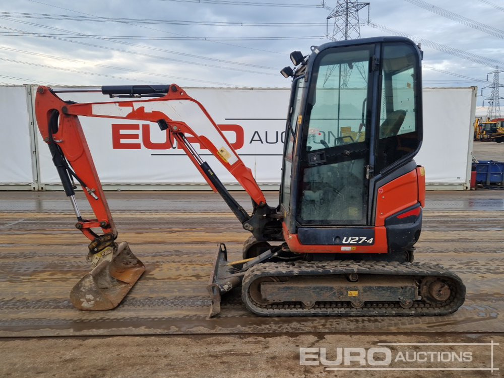 2016 Kubota U27-4 - Miniexcavadora: foto 2 2016 Kubota U27-4 - Miniexcavadora: foto 2