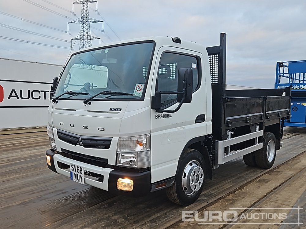 2016 Mitsubishi Fuso 7C15 - Camión volquete: foto 1 2016 Mitsubishi Fuso 7C15 - Camión volquete: foto 1