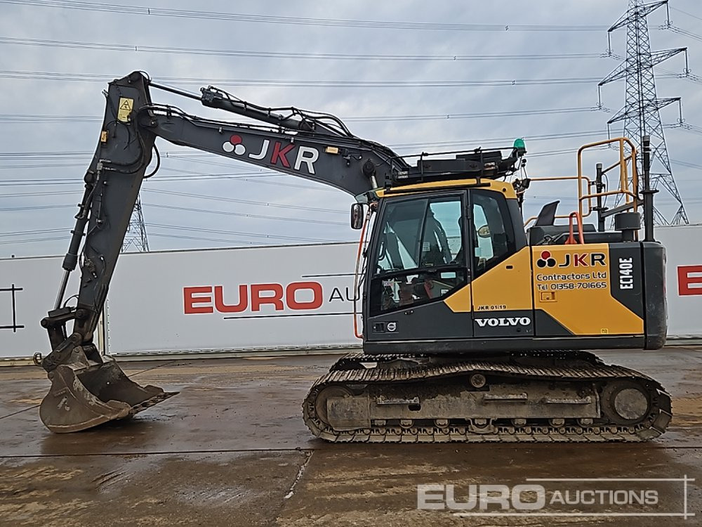 2016 Volvo EC140EL - Excavadora de cadenas: foto 2 2016 Volvo EC140EL - Excavadora de cadenas: foto 2