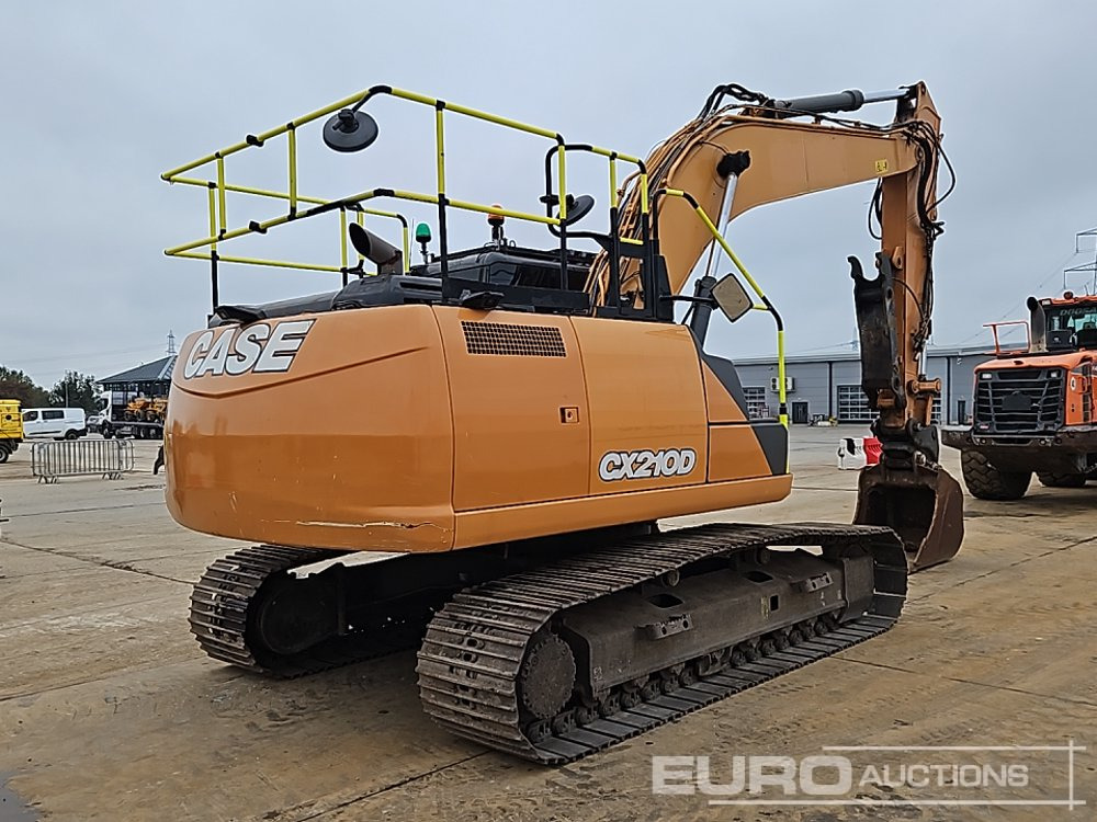 2017 Case CX210D - Excavadora de cadenas: foto 5 2017 Case CX210D - Excavadora de cadenas: foto 5