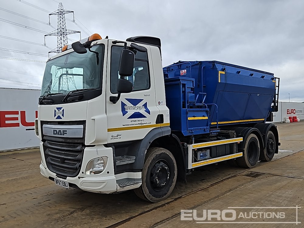 2017 DAF CF320 - Cisterna de riego asfáltico: foto 1 2017 DAF CF320 - Cisterna de riego asfáltico: foto 1