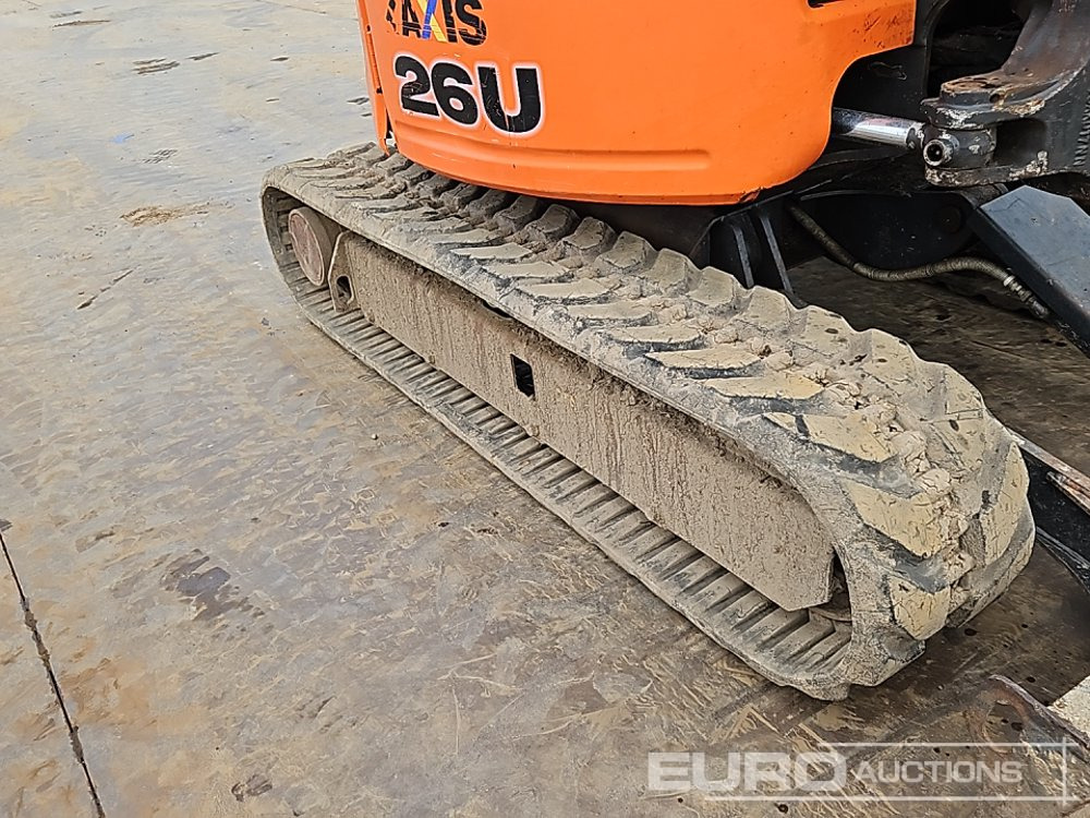 Miniexcavadora 2017 Hitachi ZX26U-5A CR: foto 16